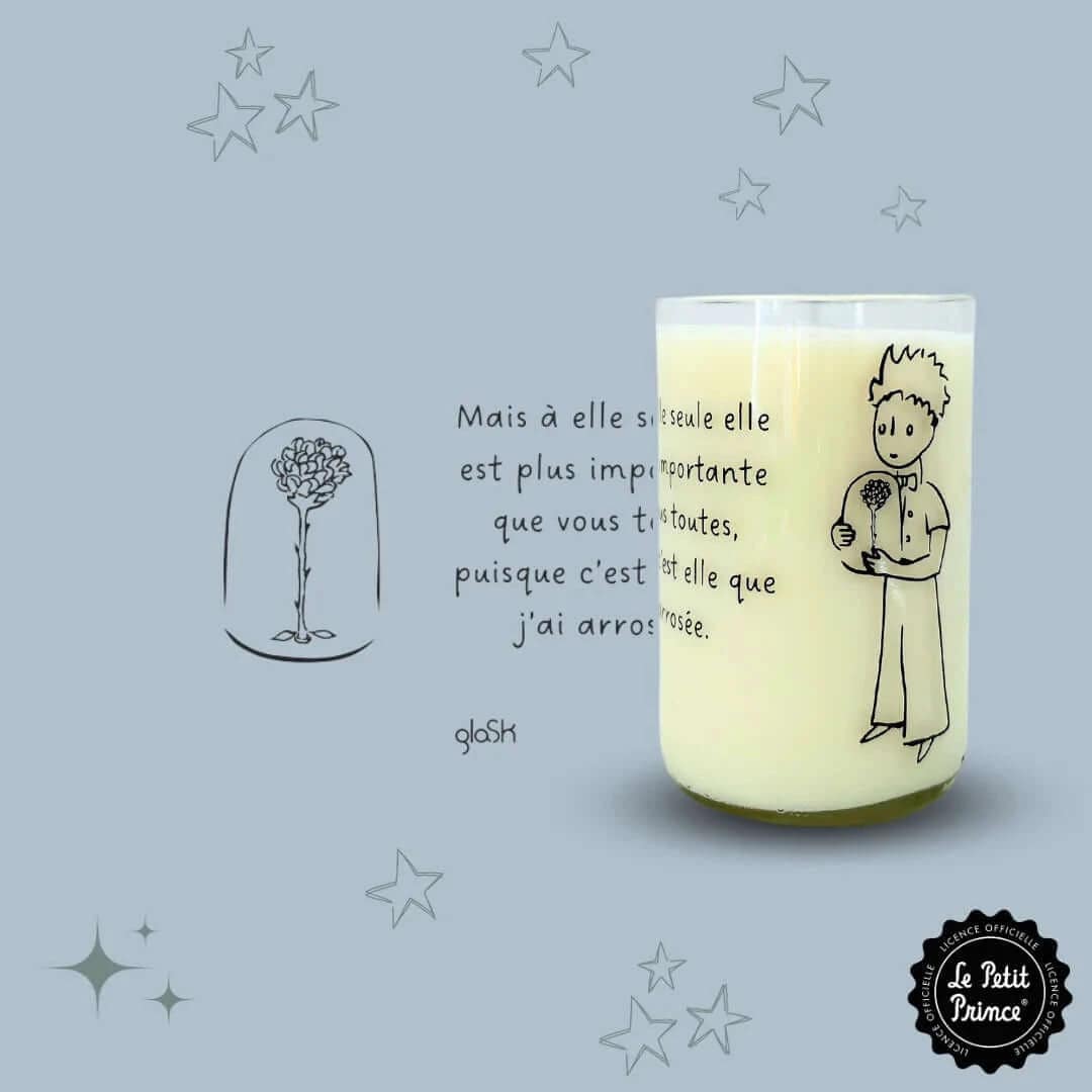 Set de 4 verres - Le Petit Prince transparent - Cap-Nature