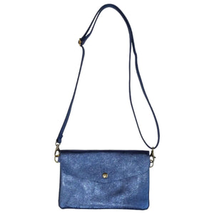 Pochette en cuir irisé - Cap-Nature