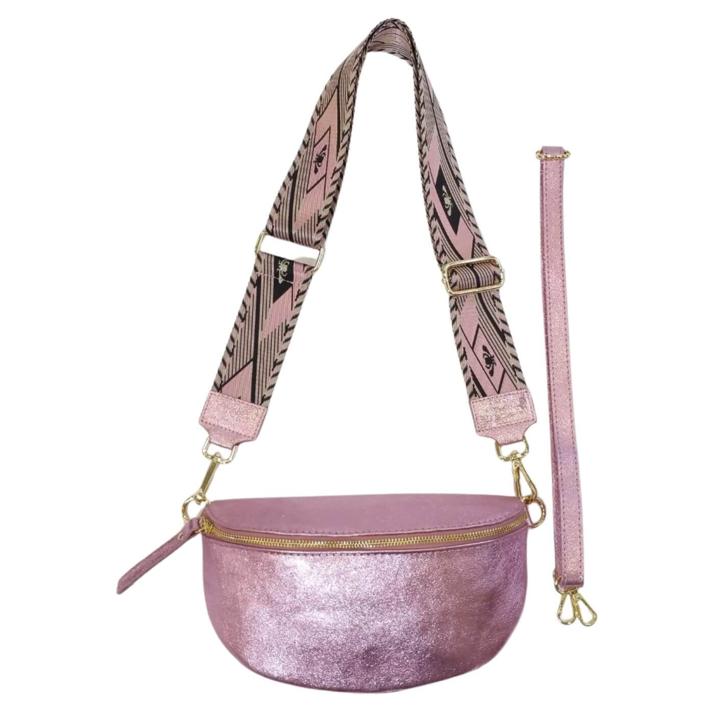 Sac Banane en Cuir Irisé Taille Moyenne - Confort et Style pour Toutes vos Aventures - Cap-Nature