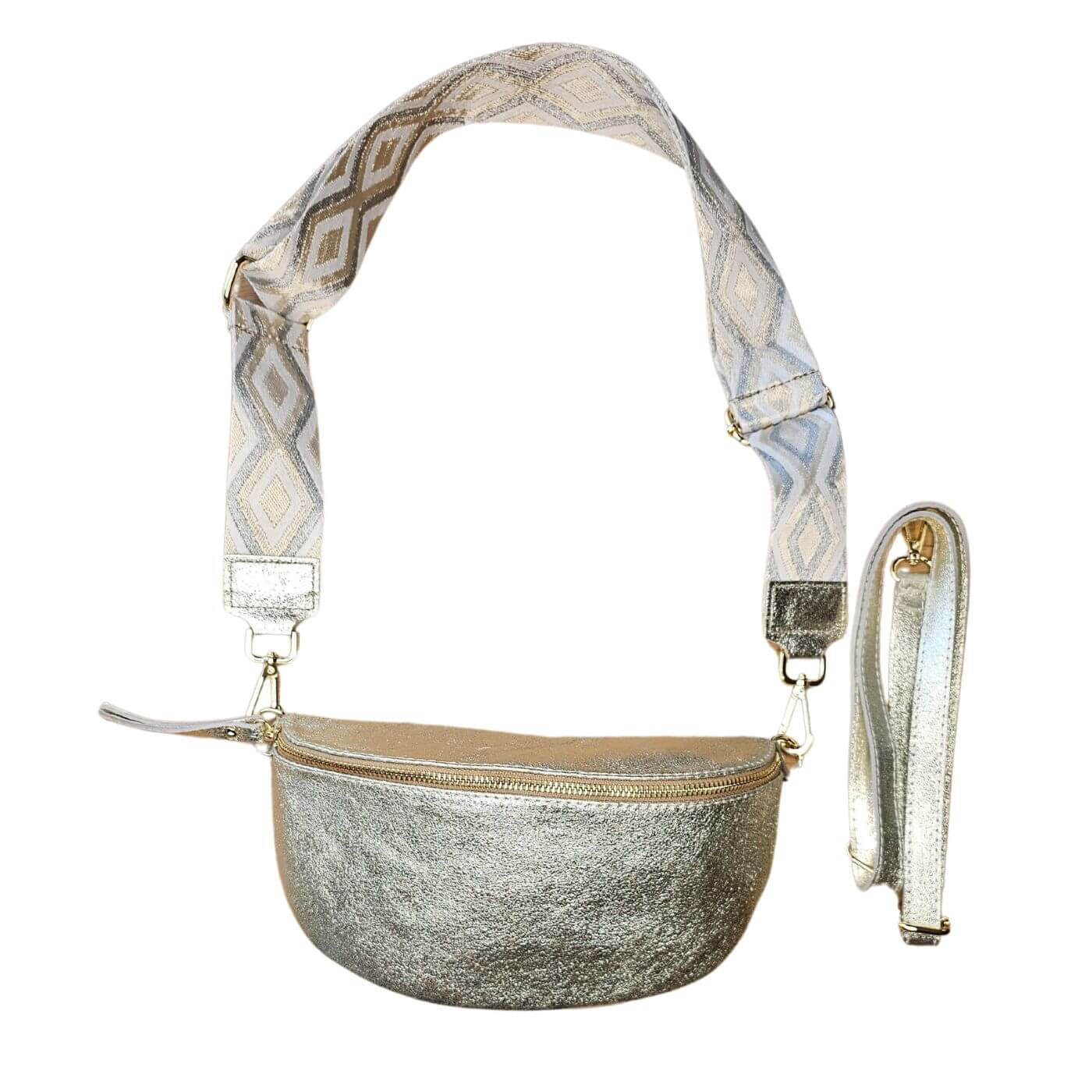 Sac Banane en Cuir Irisé Taille Moyenne - Confort et Style pour Toutes vos Aventures - Cap-Nature