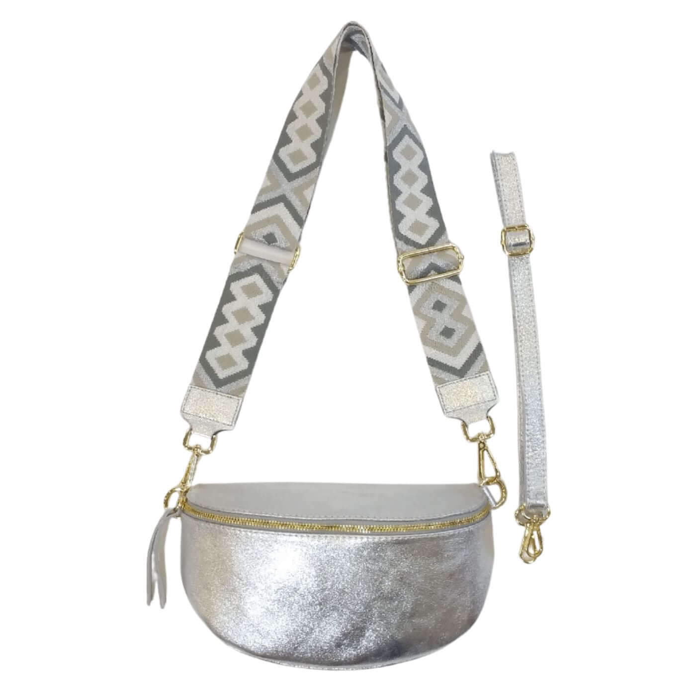 Sac Banane en Cuir Irisé Taille Moyenne - Confort et Style pour Toutes vos Aventures - Cap-Nature