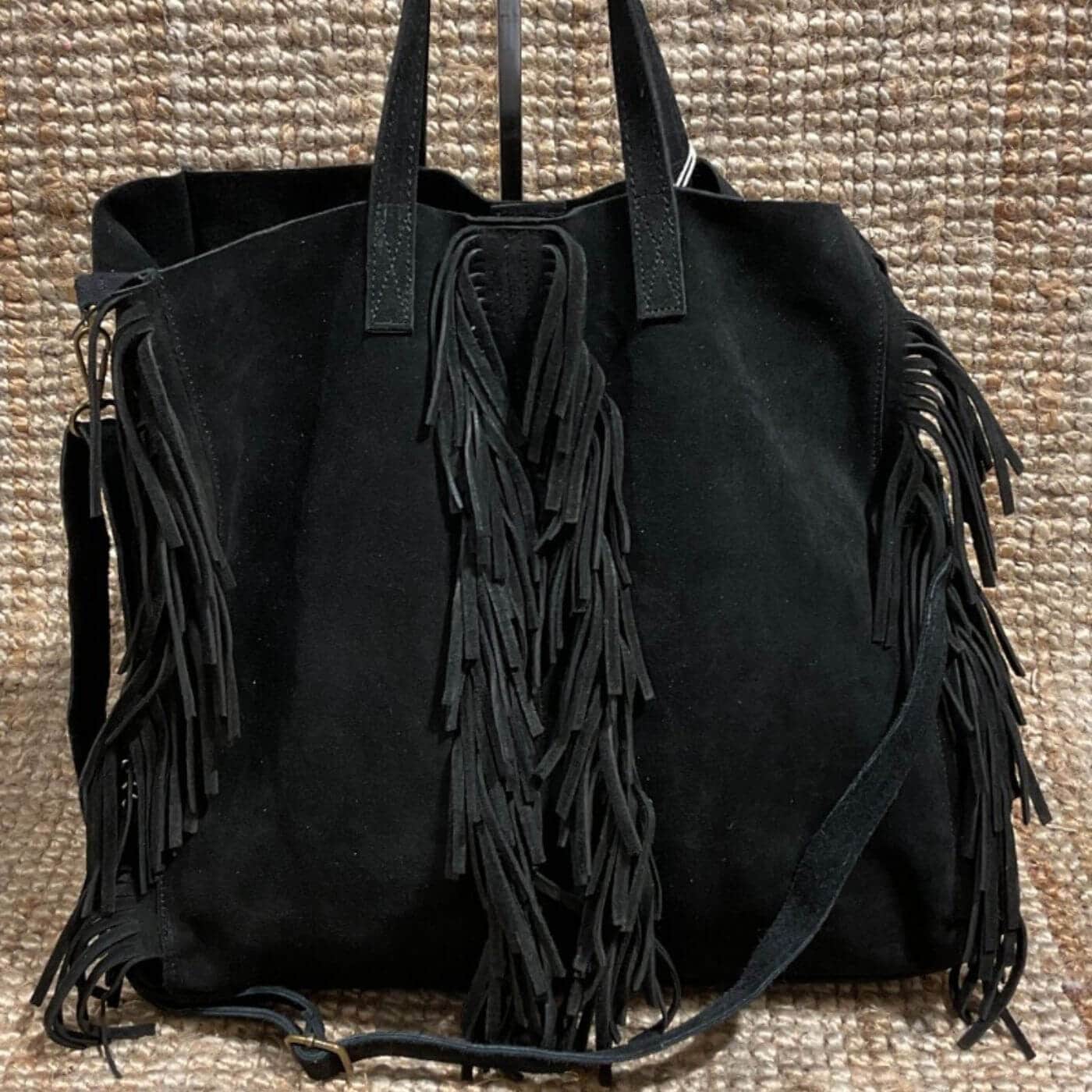 Sac Cabas avec Franges - Élégance Bohème - Cap-Nature