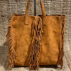 Sac Cabas avec Franges - Élégance Bohème - Cap-Nature