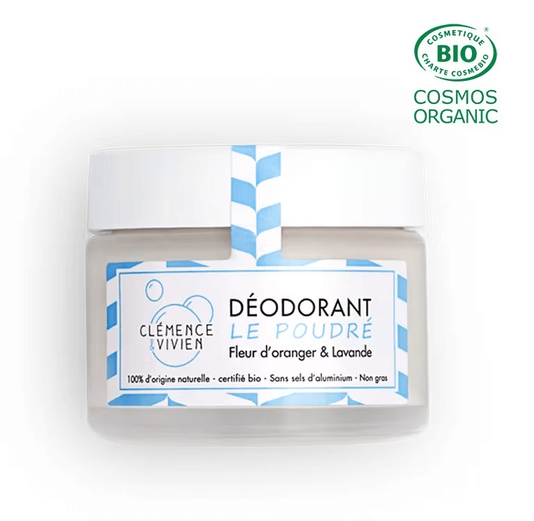 Déodorant crème naturel Le Poudré - Clémence & Vivien - 50gr - Cap-Nature