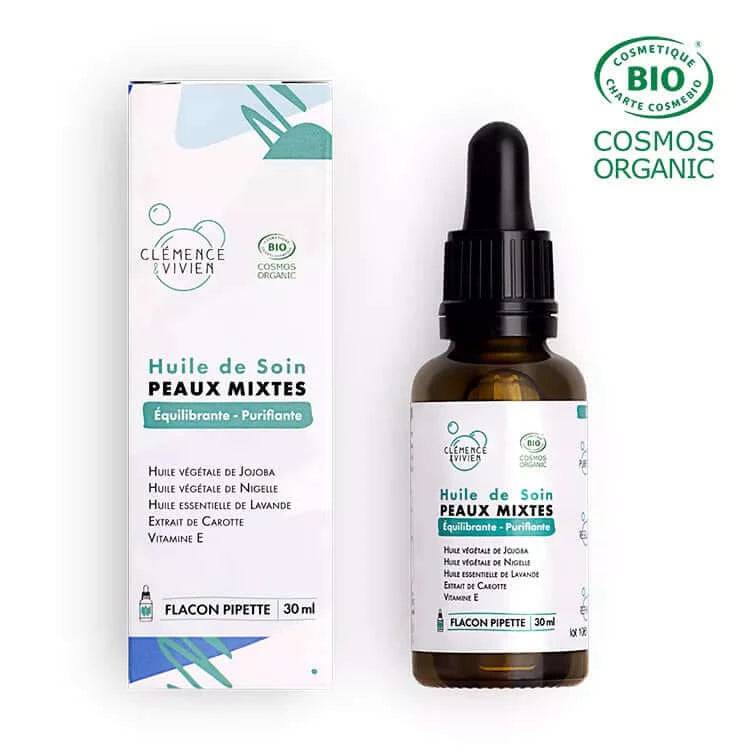 Huile de soin Peaux mixtes - Clémence et Vivien - Cap-Nature