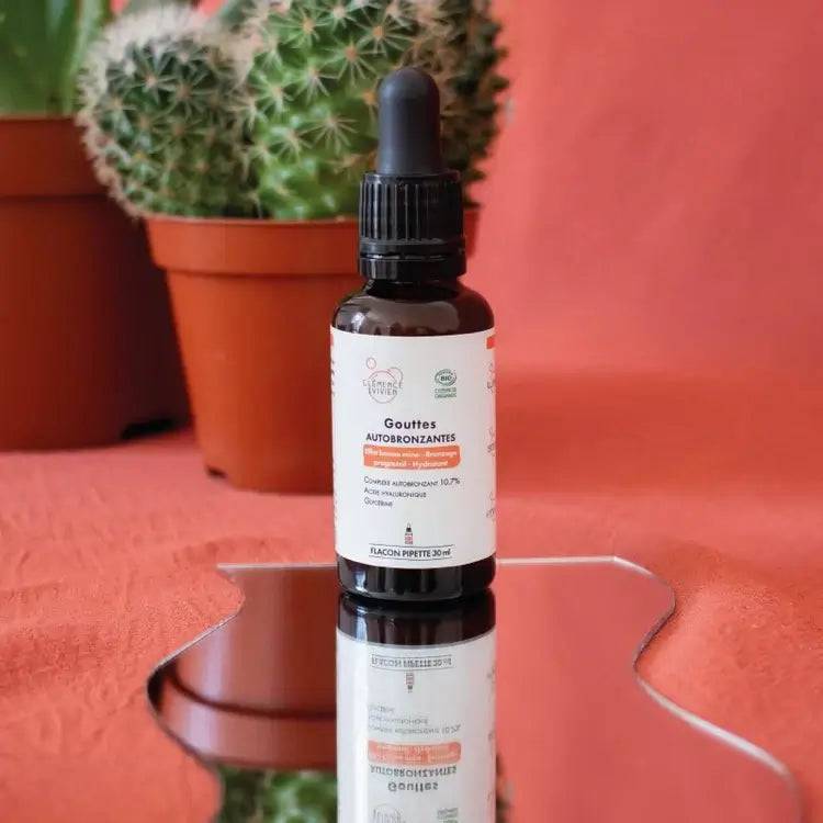 Gouttes autobronzantes hâle intense - Clémence et Vivien - Cap-Nature