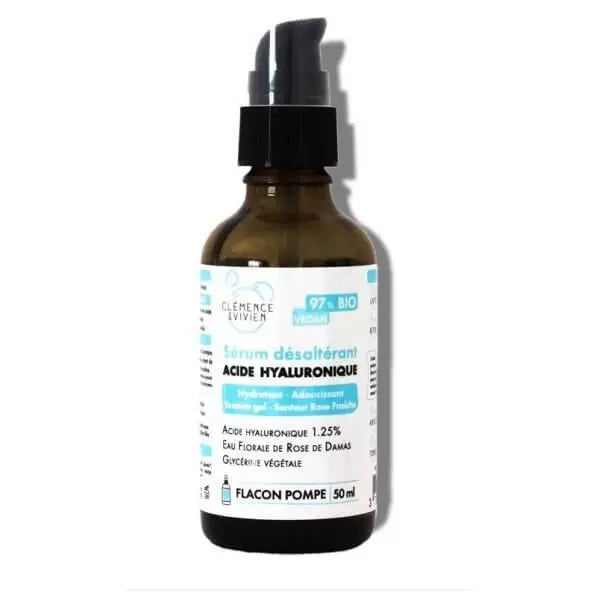 Sérum désaltérant à l'Acide hyaluronique - Clémence & Vivien - 50ml - Cap-Nature