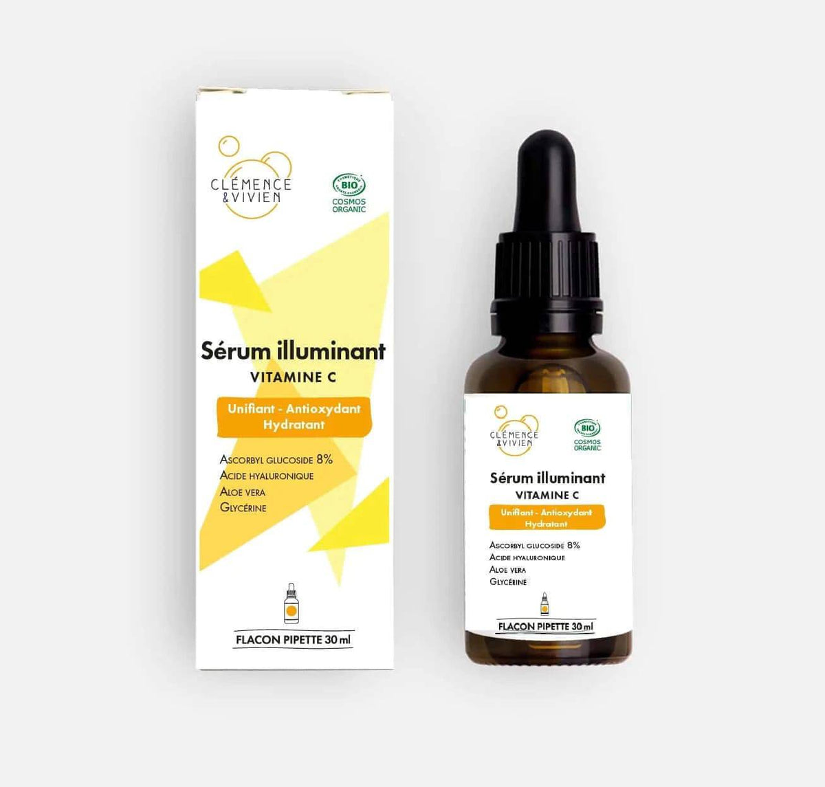 Sérum illuminant à la vitamine C - Clémence & Vivien - 30ml - Cap-Nature