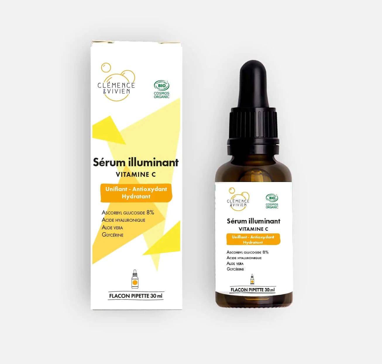 Sérum illuminant à la vitamine C - Clémence & Vivien - 30ml - Cap-Nature