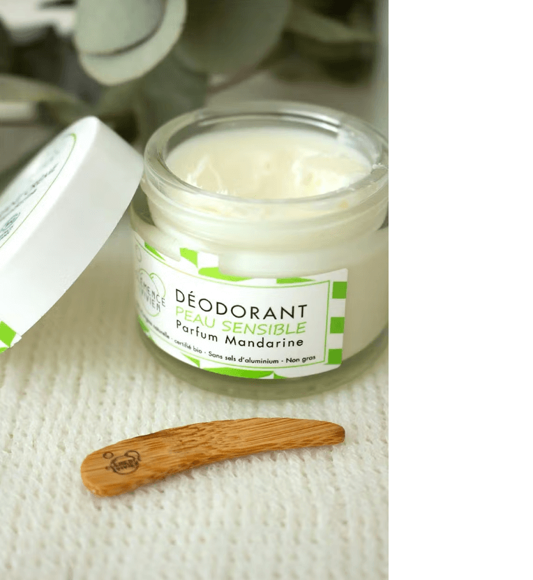 Spatule en bois pour déodorant solide - Cap-Nature