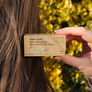 Après-shampoing Naturel Solide à l'huile de Chanvre - Comme Avant - Cap-Nature