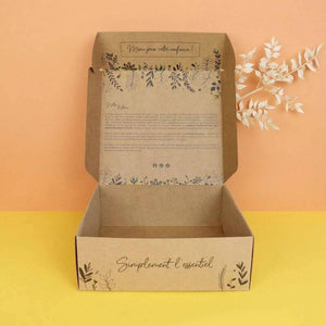 Boite vide coffret sans cale - pour coffret personnalisé - Cap-Nature