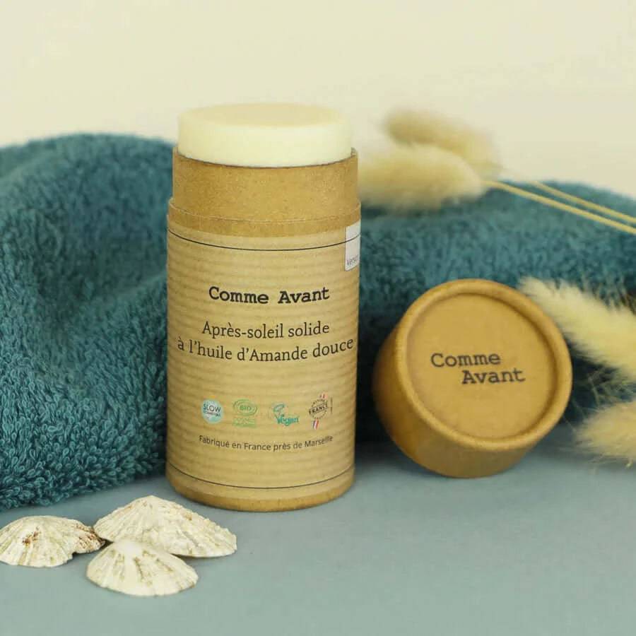 Après-soleil solide à l’huile d’Amande douce - Comme Avant - Cap-Nature