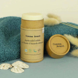 Après-soleil solide à l’huile d’Amande douce - Comme Avant - Cap-Nature