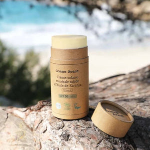 Crème solaire SPF50 à l'huile de Karanja bio - Comme Avant