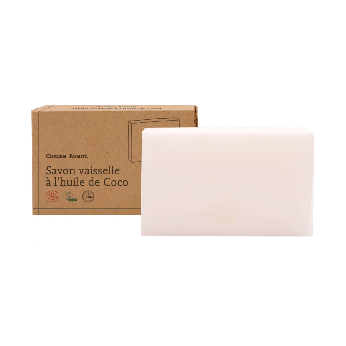 Savon vaisselle à l’huile de coco 150g - Cap-Nature