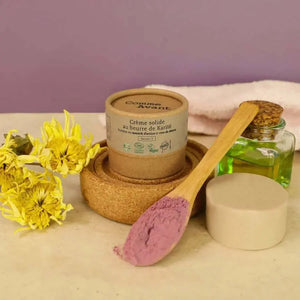 Crème solide bio naturelle à l'arnica et à la rose de Damas - Comme Avant - Cap-Nature