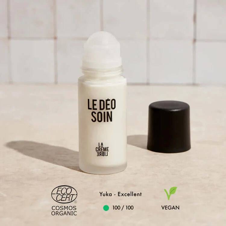 COFFRET - Déo + Savon BIO + Porte Savon Vert Amande - Cap-Nature