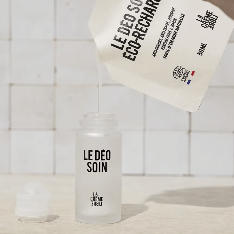 Éco-recharge déodorant naturel - La CREME LIBRE - Cap-Nature