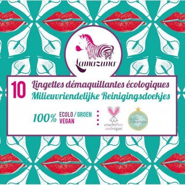 Recharge de 10 lingettes démaquillantes lavables - Lamazuna - Cap-Nature