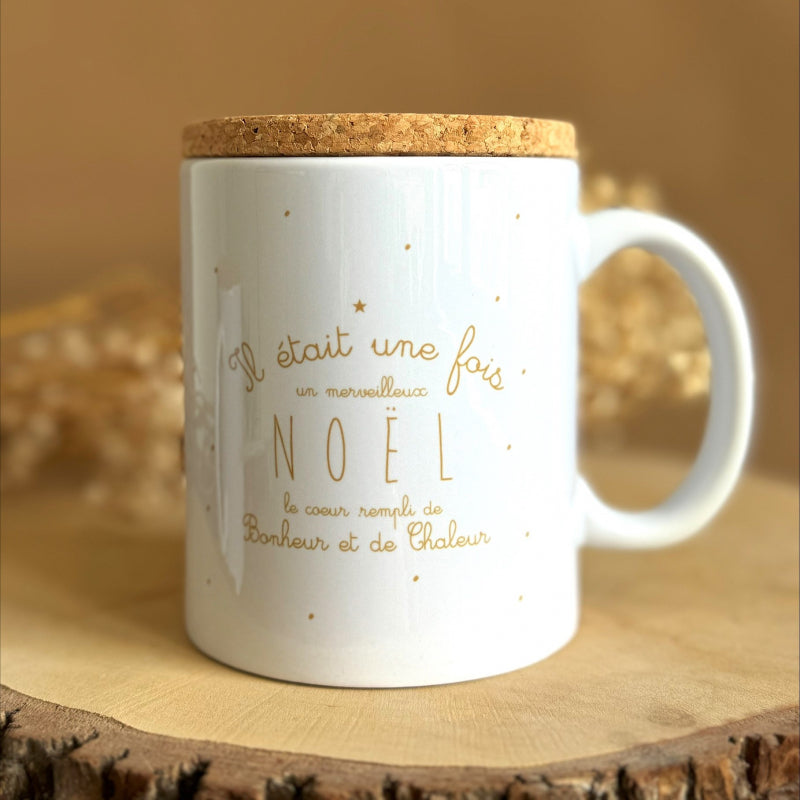 Mug "Il était une fois un merveilleux Noël" - Marcel & Lily - Cap-Nature