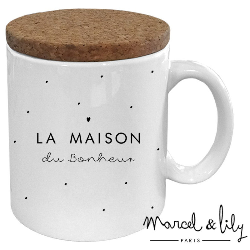 Mug "La Maison du Bonheur" - Marcel & Lily - Cap-Nature