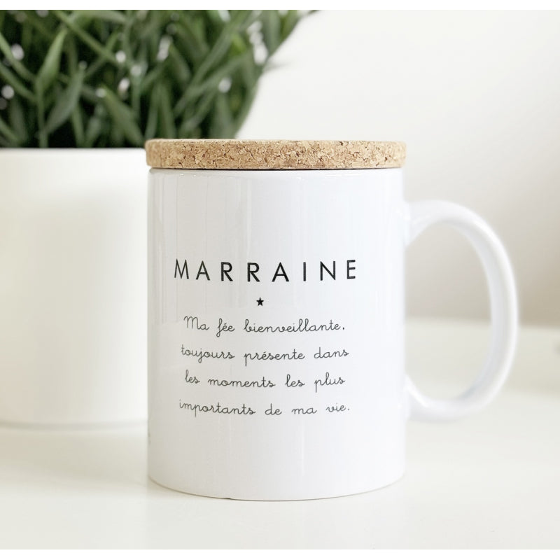 Mug "MARRAINE" - Ma Petite Fée Bienveillante - Cap-Nature