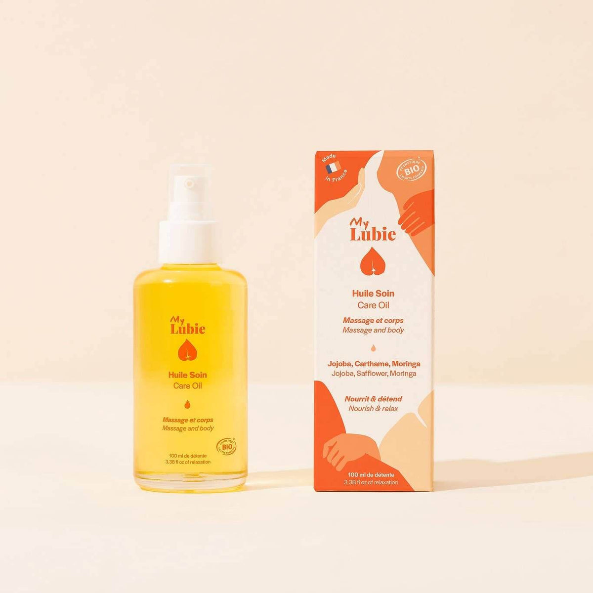 Huile Soin massage et corps 100ml - Cap-Nature