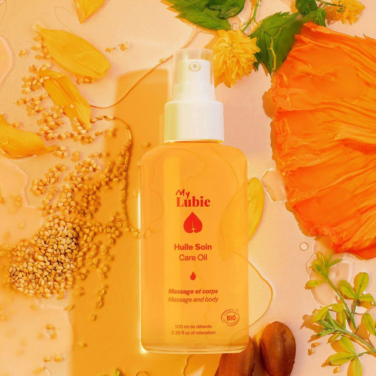 Huile Soin massage et corps 100ml - Cap-Nature