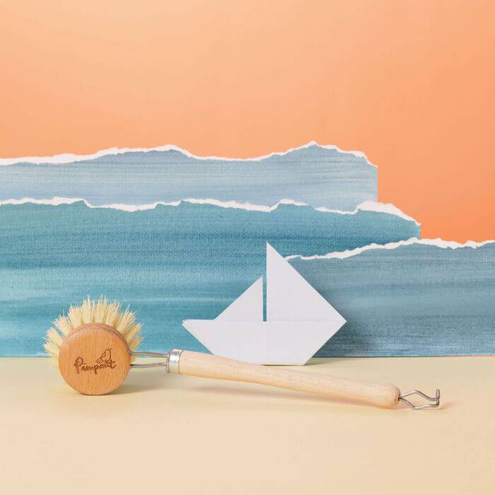 Brosse Vaisselle à Tête Remplaçable - Pimpant - Cap-Nature