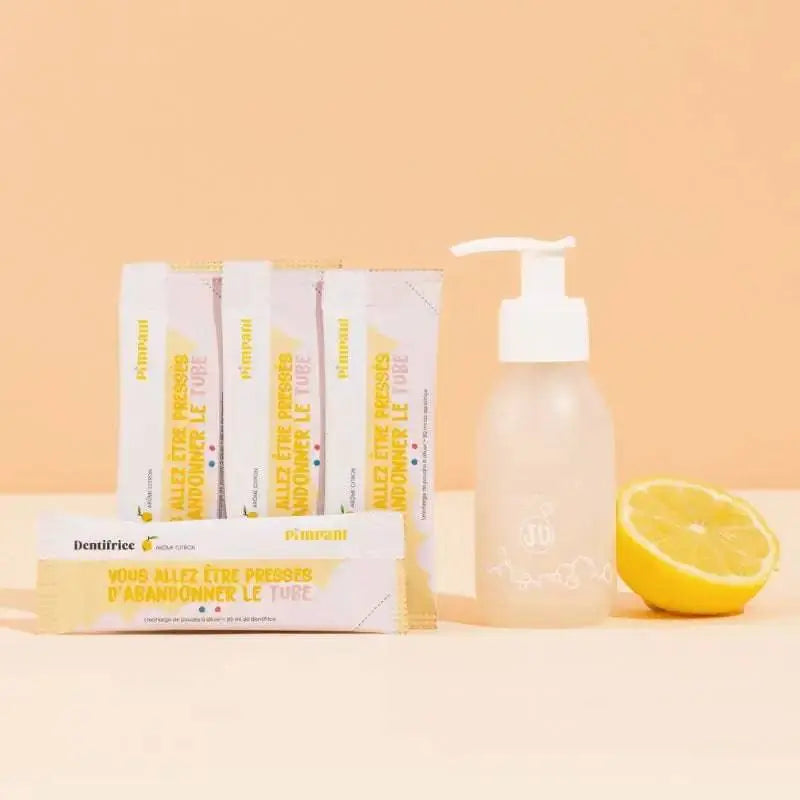 Coffret dentifrice Citron - Pimpant - Cap-Nature