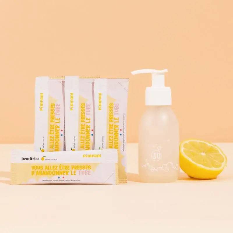 Coffret dentifrice Citron - Pimpant - Cap-Nature