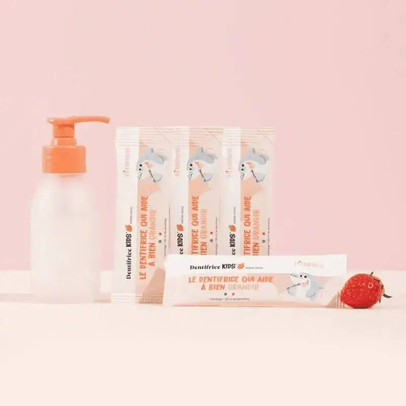 Coffret dentifrice Kids Fraise - Pimpant - Cap-Nature