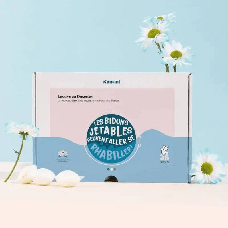 Pimpant - Lessive en dosettes (x36) - Cap-Nature