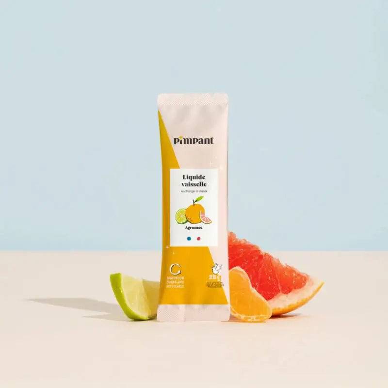 Recharge Liquide Vaisselle Agrumes - Pimpant - Cap-Nature