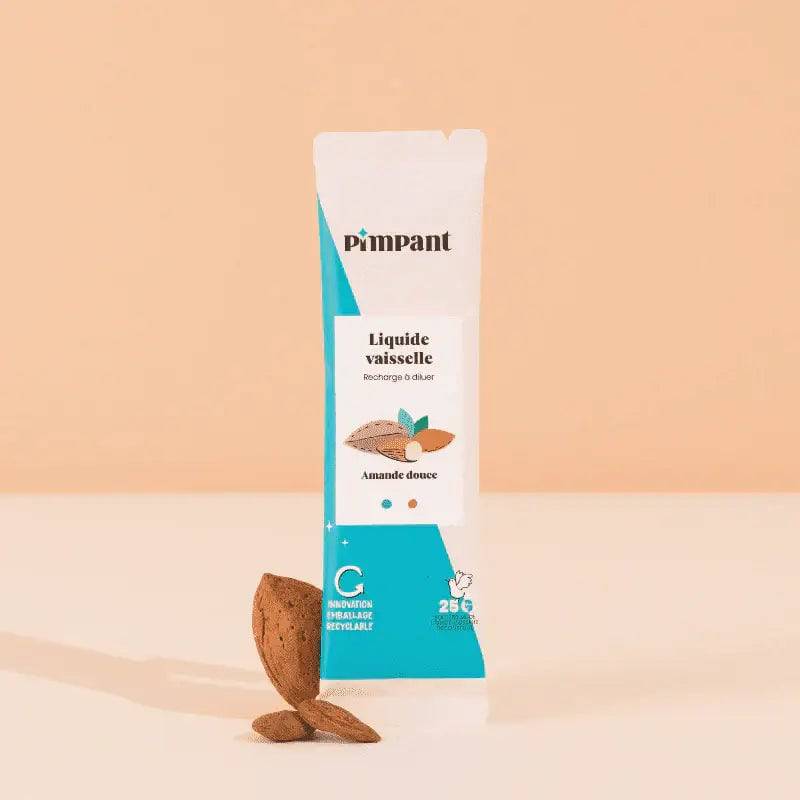 Recharge Liquide Vaisselle Amande Douce - Pimpant - Cap-Nature