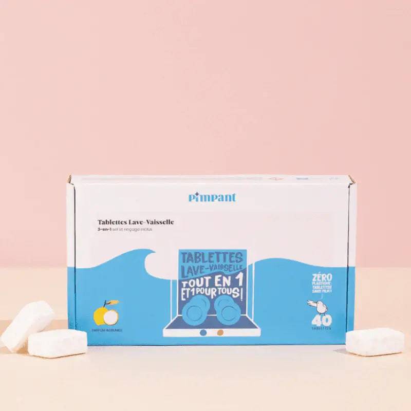 Tablettes Lave-Vaisselle Sans Film - Pimpant - Cap-Nature