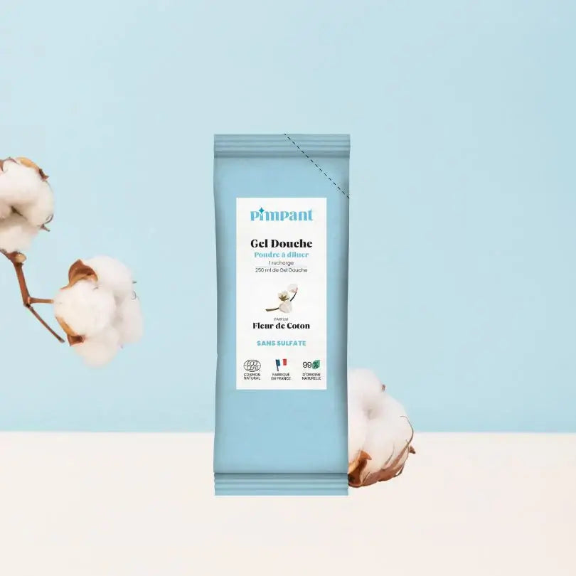 Ricarica gel doccia Fleur de Coton - Pimpant