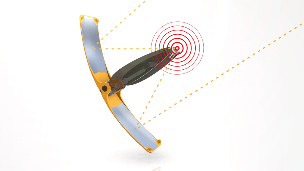 Briquet Solaire SUNCASE GEAR - Jaune - Cap-Nature