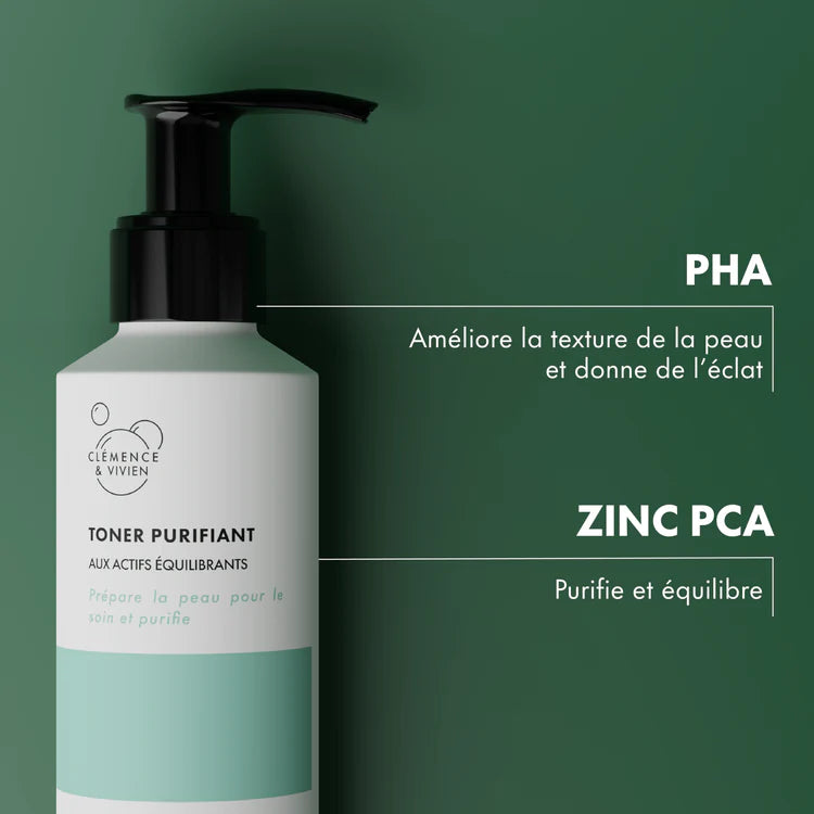 Toner purifiant – Pour une peau nette, fraîche et rééquilibrée - Clémence et Vivien - Cap-Nature