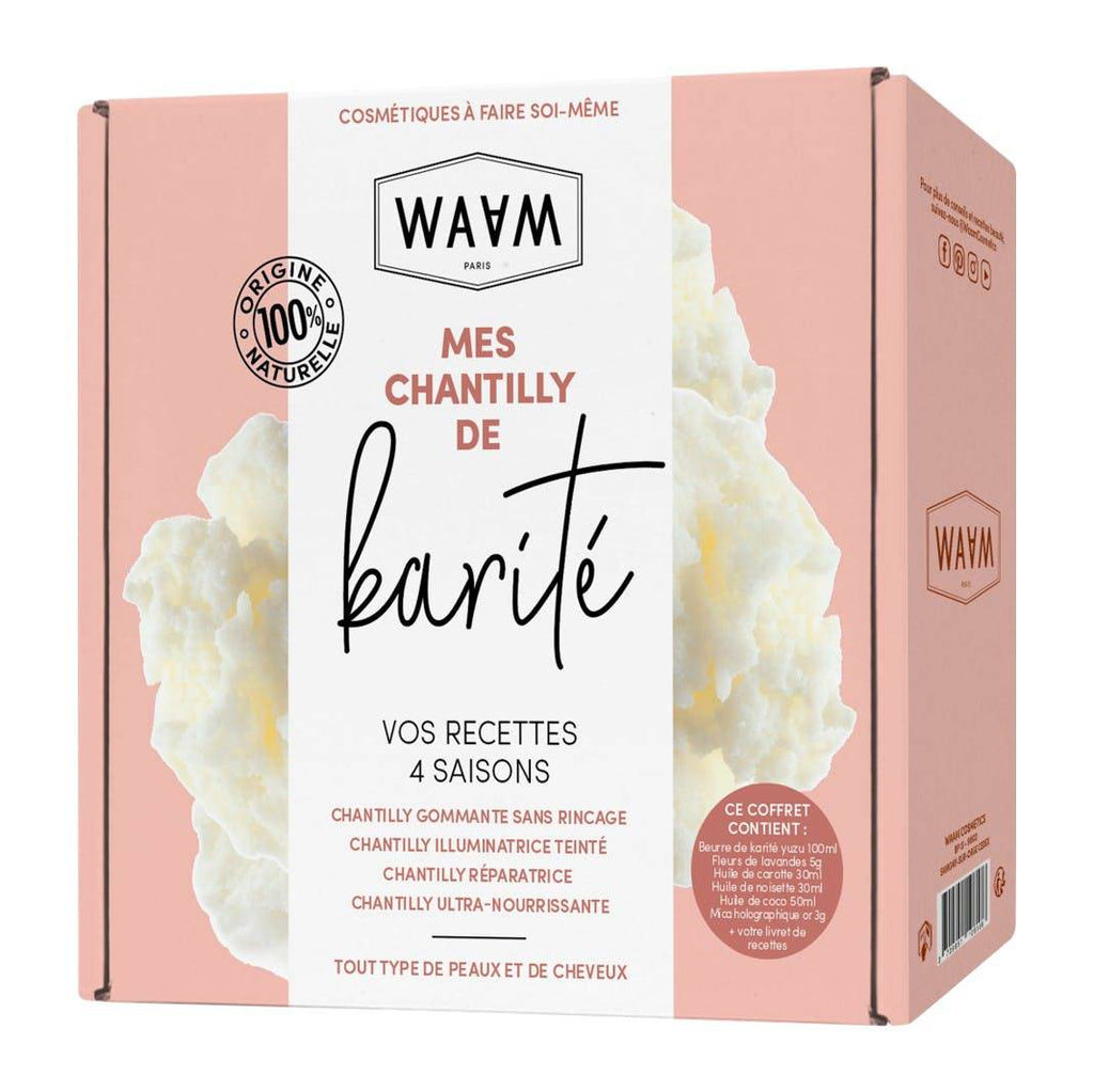 COFFRET "MES CHANTILLY DE KARITÉ" - Cap-Nature