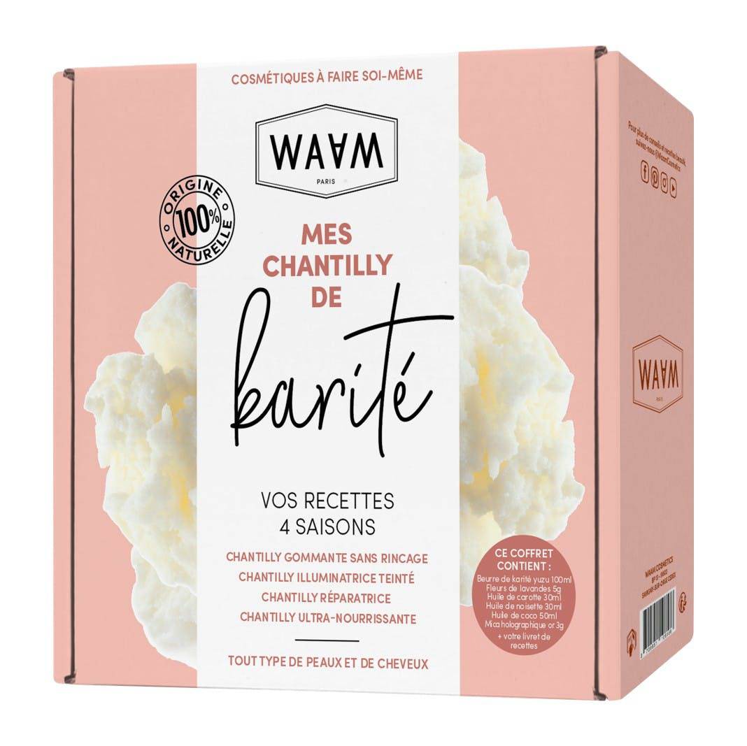 COFFRET "MES CHANTILLY DE KARITÉ" - Cap-Nature