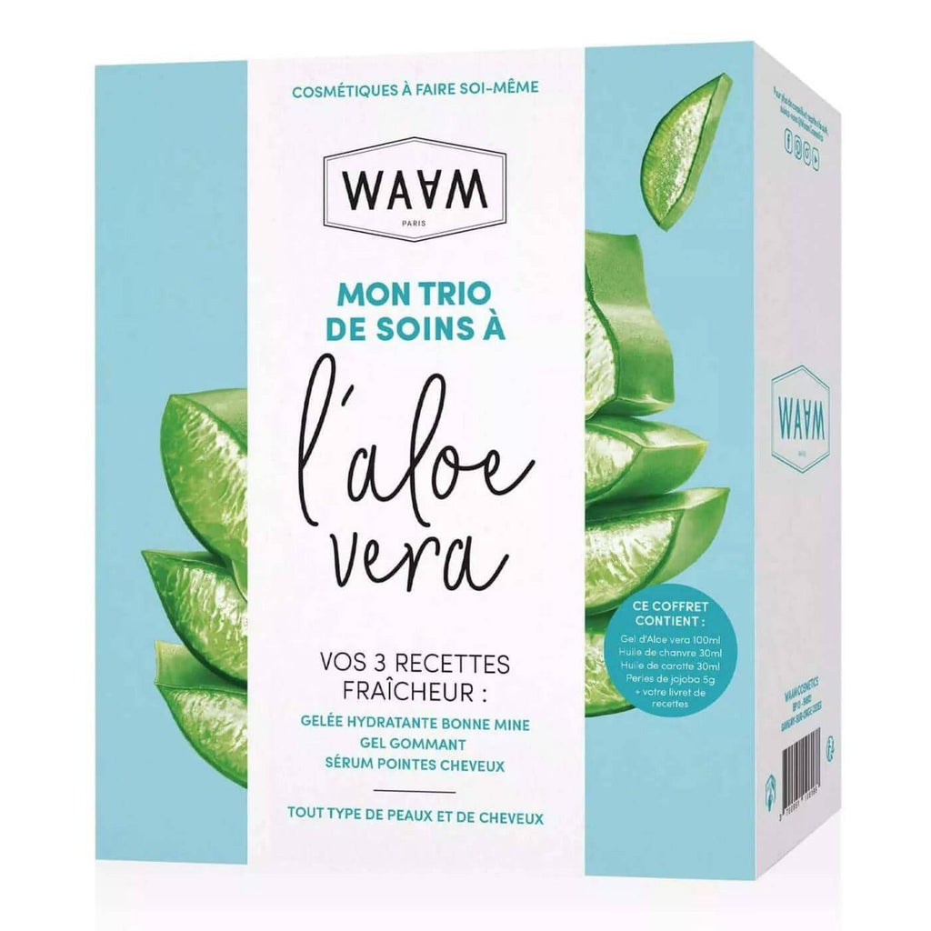Coffret mon trio de soins à l'Aloe Vera - Waam - Cap-Nature