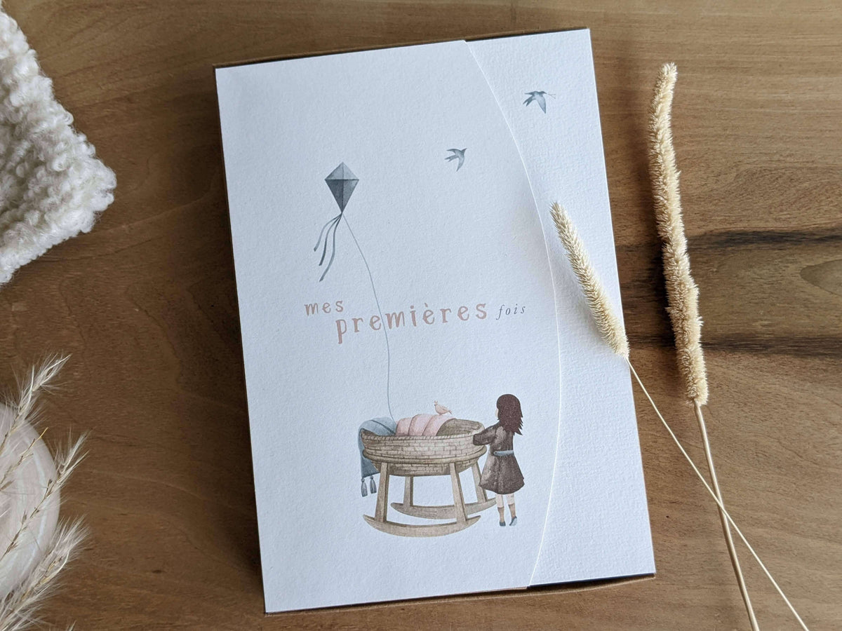 Coffret cadeau naissance de 16 cartes étapes "mes 1ère fois" - Cap-Nature