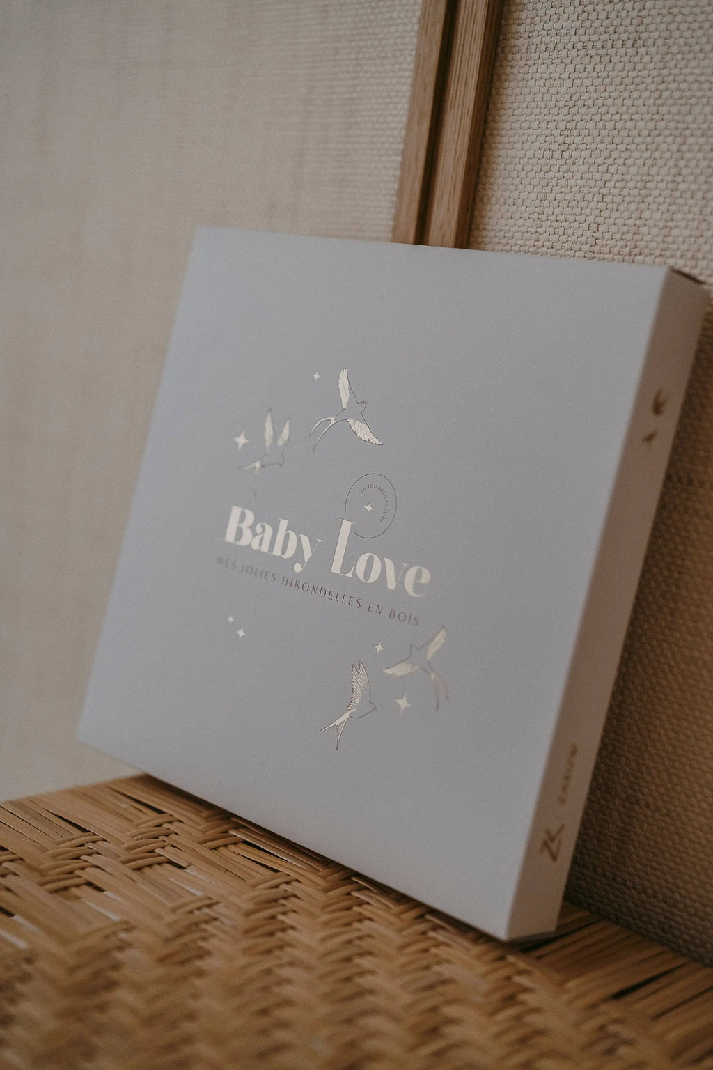 Set d'hirondelles en bois - décoration chambre d'enfant - Cap-Nature