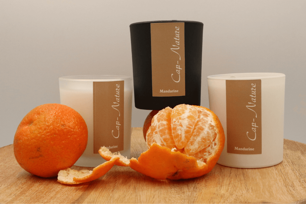 Bougie parfumée - Mandarine - 180gr