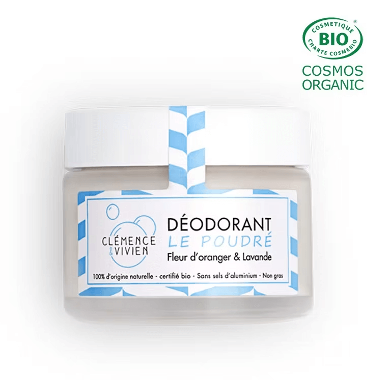 Déodorant crème naturel Le Poudré - Clémence & Vivien - 50gr