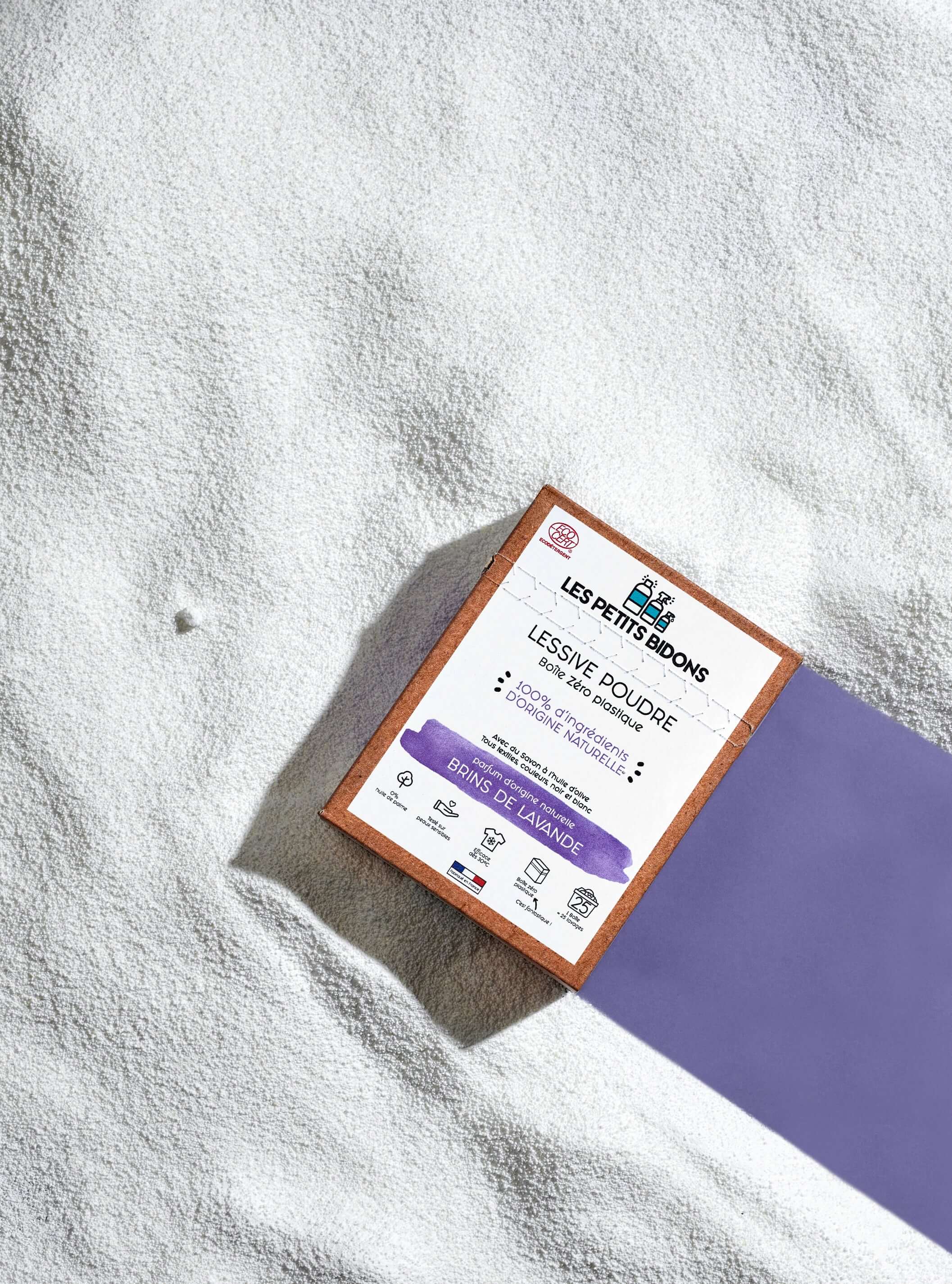 Lavendelzweige Pulver Konzentriertes Waschmittel 875g