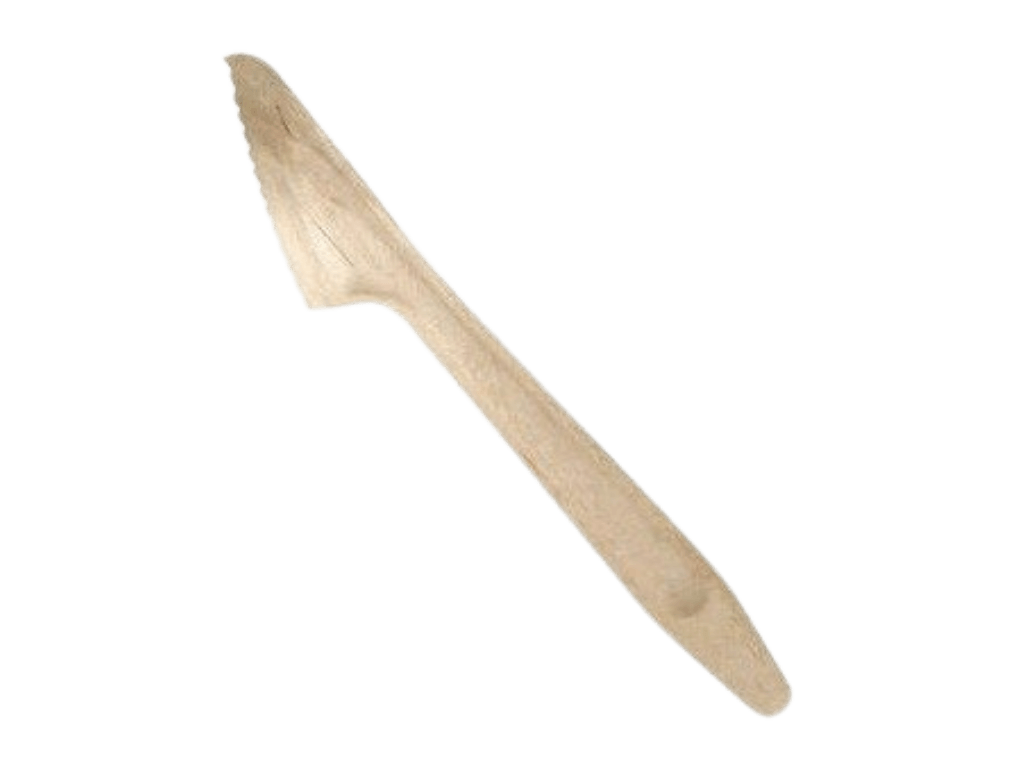 Couteaux en bois de peuplier - 100 pces