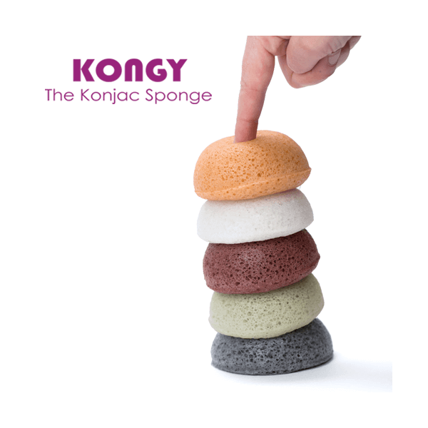 Eponge Konjac Originale - KONGY - Tous types de peau